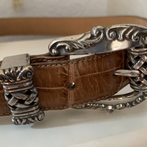 Brighton leather belt made in USA - Picture 5 of 5